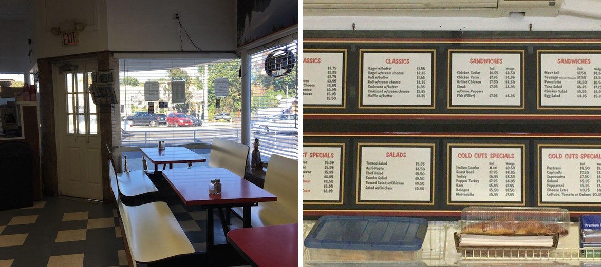 Baci Italian Deli Menu